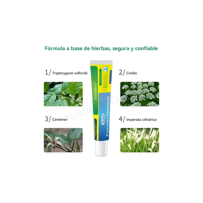 2p Crema De Psoriasis Para Varios Síntomas De Psoriasis 20g
