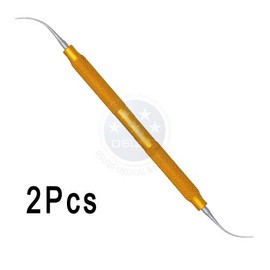 OSUNG P.K. Thomas Waxing Instrument, Yellow Handle, LCPKT1, 2 pcs