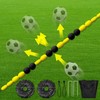 13 FT Single Line Goalkeeper Ball Deflector, Soccer Goalkeeper Training