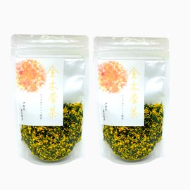 Kita-made Tea Osmanthus Special Karigane, 1.1 oz (30 g), 2 Bags, Autumn, Aroma, Relaxed, Herbs, Tea, Stem, Gift, Petite Gift, New Year's Day