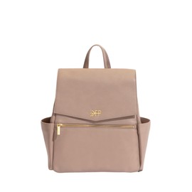 Freshly Picked Mini Classic Diaper Bag Backpack, Vegan Leather Baby Diaper Bag, Backpack Diaper Bag for Women (Fig)