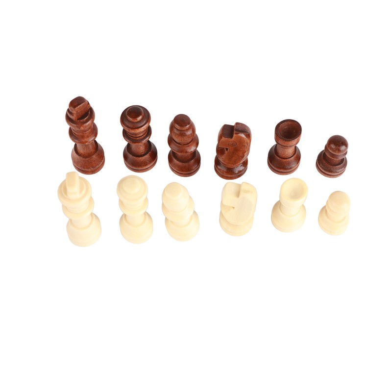 Folding Wooden Chess Professional Handcrafted Educational Chess with Folding Board