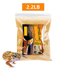 BNOSDM Reptile Sand Bearded Dragons Substrate Sands Lizard Terrarium Bedding Desert Blend for Snakes Geckos Chameleon Tortoise Frogs Scorpion Invertebrates Amphibian（Yellow）