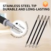 Littleboyn 15 x Erasable Refills, Black, Compatible with Legami, Easy