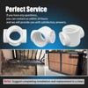 2 Pcs K75-39337 Kit Trolley Nut Compatible with Liftmaster LA500