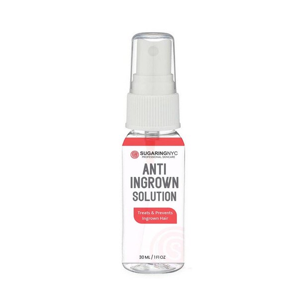 Sugaring NYC Anti-Ingrown Solution Spray - Prevents Ingrown Hair, All skin types, prevents bumps, ingrown hairs