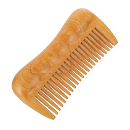 Baluue Creative Static Comb Dense Tooth Boxwood Massage Comb Scalp Massage Brush Hair for Girls Static Design for Healthy Hair