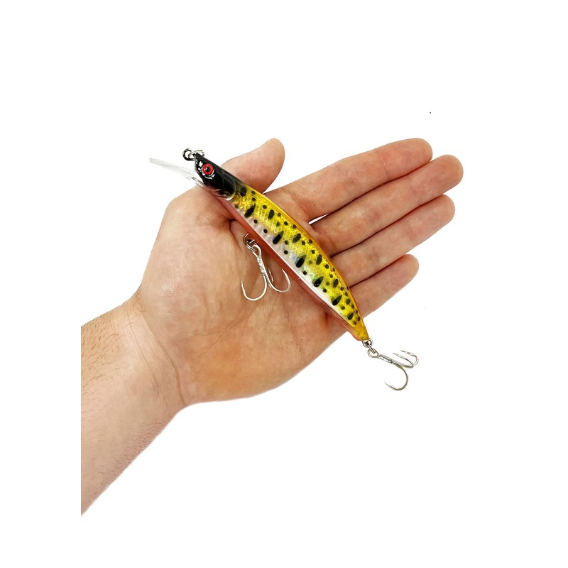 Fishing Lure - Hard Artificial Bait - Minnow/Wobbler Casting Spinning