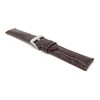 Bandini 18mm Mens Italian Leather Watch Band Strap - Brown