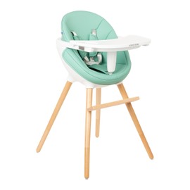 Kikka Boo Wooden Highchair 2in1 Mint