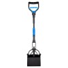OUT! Dog Pooper Scooper with Easy Squeeze Handle - Black