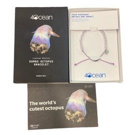 4Ocean Limited Edition Box Set Dumbo Octopus Bracelet March 2021 NIB