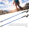 2pcs Foldable Hiking Poles Set Outdoor Walking Climbing Alpenstocks Collapsible