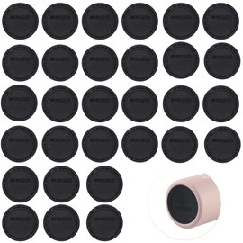 HOYDATE Rubber Bottoms for Sublimation Tumblers,Protective Anti-Slip Silicone Bottoms with Adhesive for Skinny Tumblers, Thermal Bottle,Mason Jars (56mmx30Pcs)