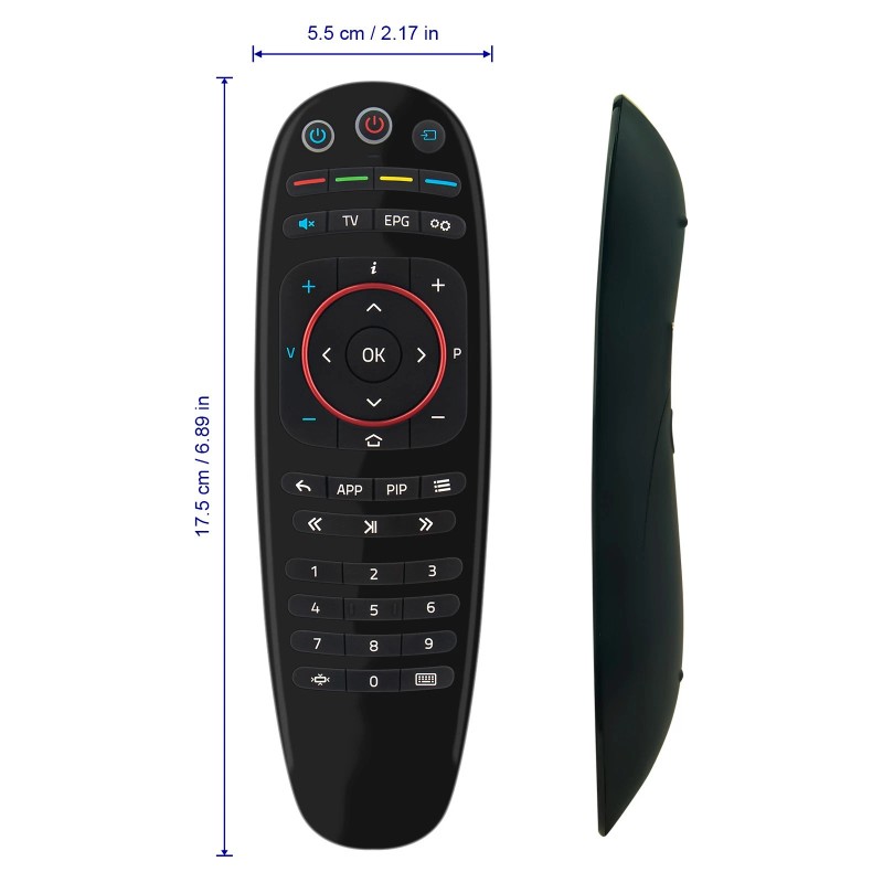 Unbranded MAG544 Remote Replaced for Infomir MAG set-top box MAG544