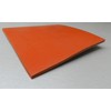JTS 1/4" Silicone Rubber Sheet High Temp Solid Red/Orange Commercial