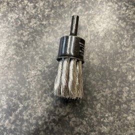 Osborn 1 Osborn S.S. 22,000rpm #30432 1/4” Arbor End brush, Stainless Steel, 3/4” Dia.