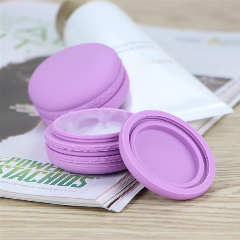 Pack of 5 10 ml Empty Cream Jars, Small Containers