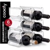 Cookify Set de 6 Organizadores Apilables para Botellas de Vino,