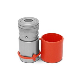 3/4" SAE -12 Skid Steer Bobcat Flat Face Hydraulic Quick Connect Female Coupler