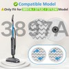 iSingo 6 Pack 3897A / 3712 Rotating Steam Mop Pads
