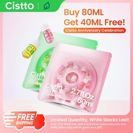 Cistto Mini Makeup Remover,Waterproof Makeup Remover Oil, Nourishing and Gentle for Sensitive Skin&All Skin Types,Springtok:_Oil skin_40ML (20pc)
