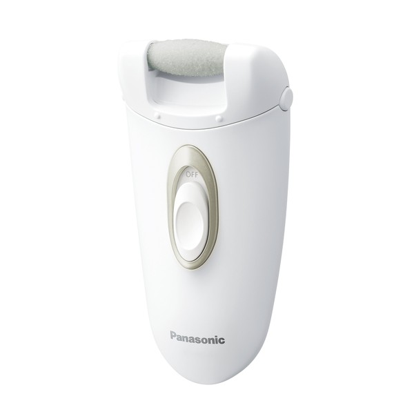 Panasonic ES-WE22-N Electric Exfoliating Remover, Clear Exfoliating Exfoliation, For Heels and Soles, Gold Tone