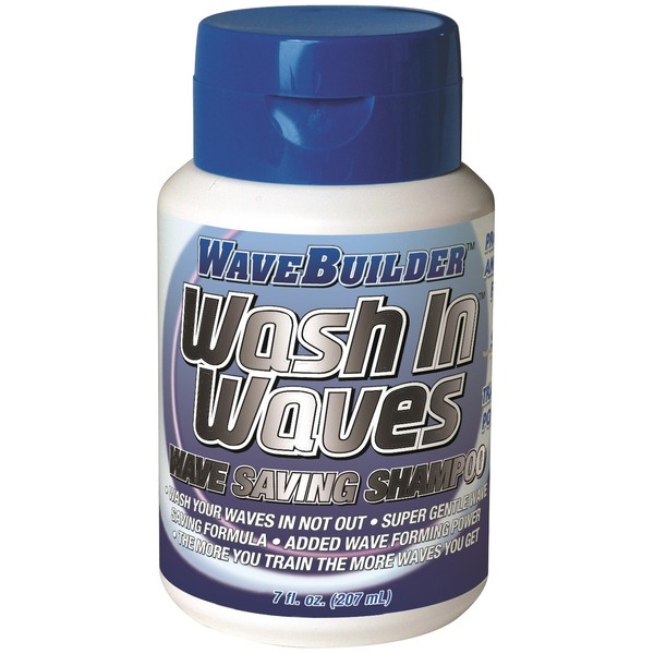 WaveBuilder Wash In Waves Shampoo, 7 oz (Pack of 2)