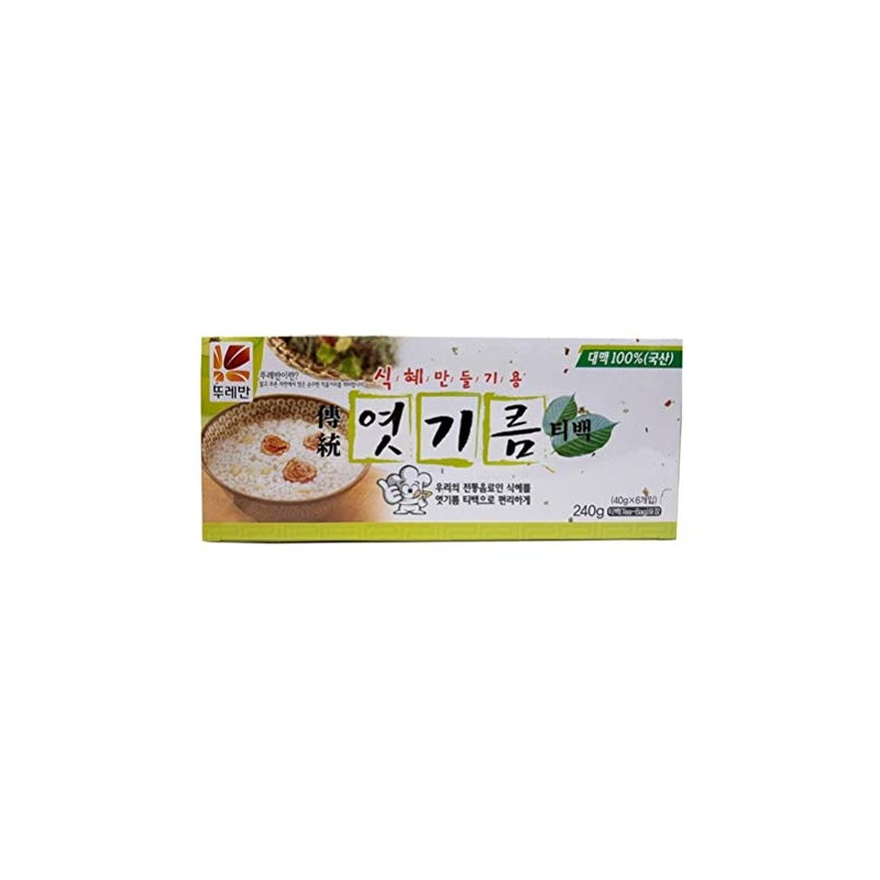 Korean Shikhye Making Rice Punch, Barley Malt Powder, 6 Tea