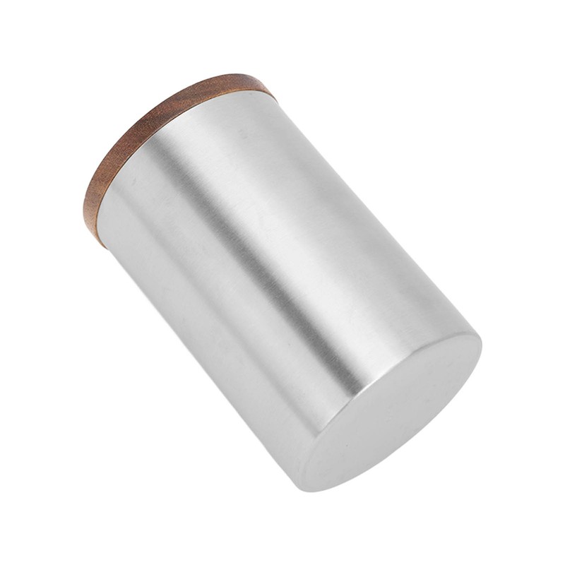 Tea Canister 304 Stainless Steel Tea Container Thicken Tea Sealing