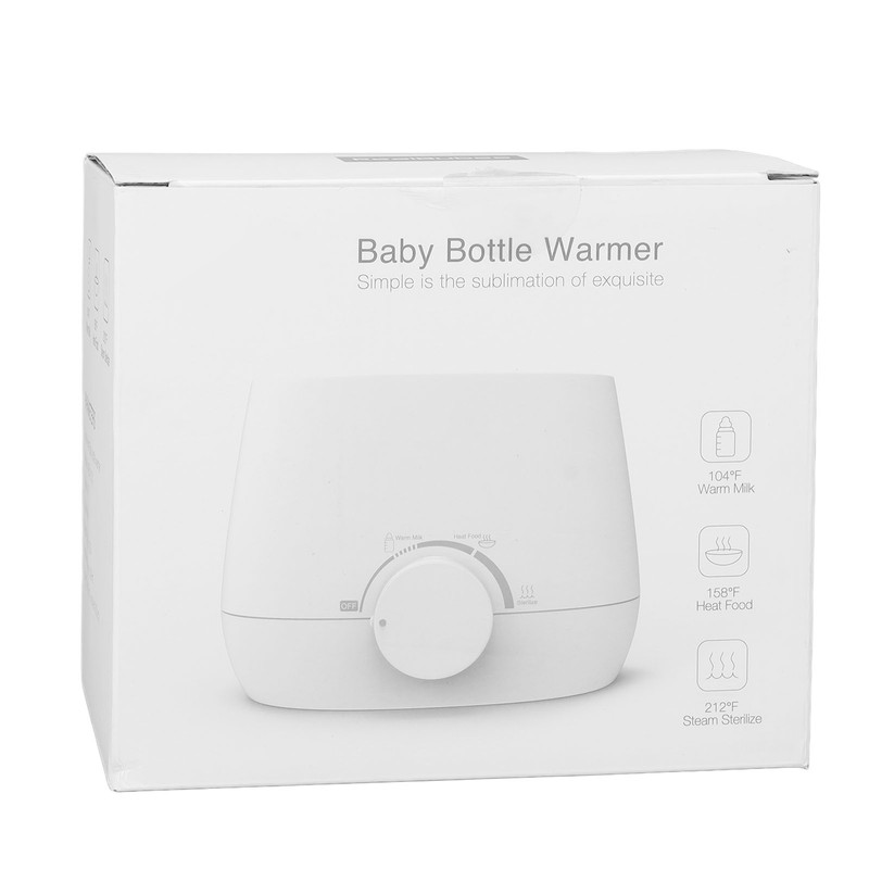 Milk Bottle Warmer Fast 5 Minutes Heating Automatic Thermostat Function