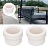 4PCS Pool Umbrella Stabilizer Adapter ABS Pool Umbrella Threaded Adapter
