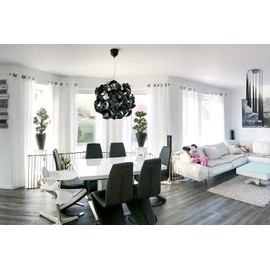 PHOS Design Intermediate Support for Rope Tension Systems, Wall Clearance 9.2 cm, Brushed Stainless Steel, Centre Support Curtain Rope and Curtain Wire