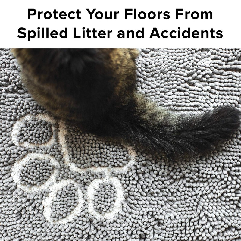 CatGuru Premium Cat Litter Mat, Medium, XL, XXL, Waterproof Litter