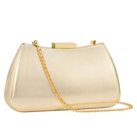 CHUNLI Dressy Clutch Purses for Women Formal PU Leather Bags Evening Clutch Handbag for Weddings, Proms, and Parties