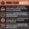 The Fittest Whole Feast Beef Protein Powder - Milk Chocolate