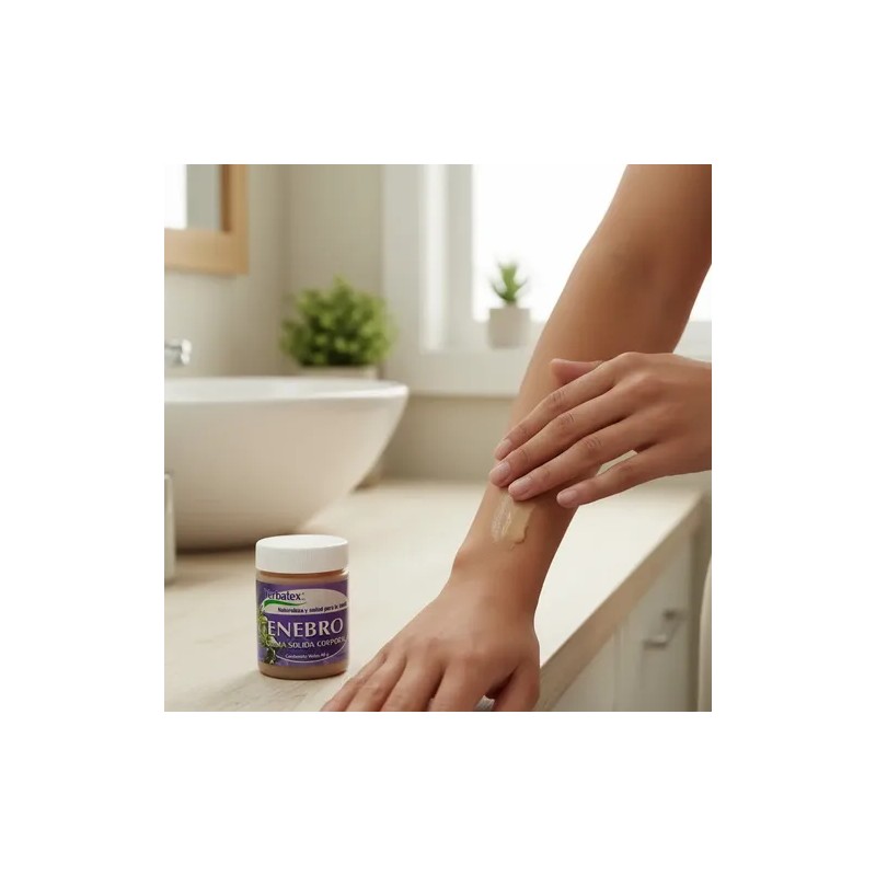 Pomada De Enebro Crema Sólida Corporal Frasco De 40g