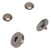 50 Sets Magnetic Button Clasp Snaps 18x5mm High Hardness Alloy