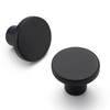 HOME EDIT 30 Pack Solid Matte Black Kitchen Cabinet Knobs