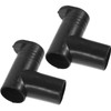 Luxshiny 2Pcs Clothes Rack Right Angle Clothes Drying Rack Connector