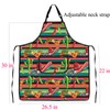FUSTMW Mexico Aprons for Men Women Mexican Aprons with Pockets