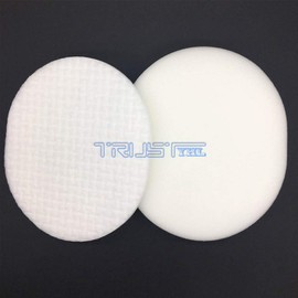 Eztronics CorpReplacements for Shark NV80 HEPA Style, Foam & Felt Filter Fits Navigator NV80, UV420 & UV440, Compatible With Part # XHF80 & XFF80