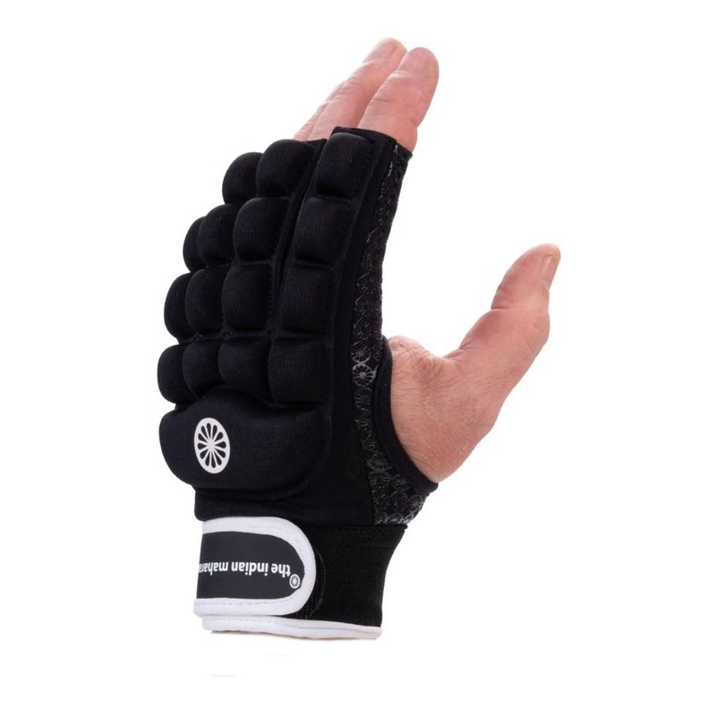 The Indian Maharadja Foam Half Hockey Gloves (Left Hand) -
