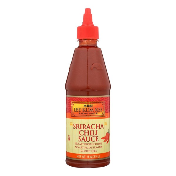 Lee Kum Kee Sriracha Chili Sauce, 18-Ounce Bottles (Pack of 12)