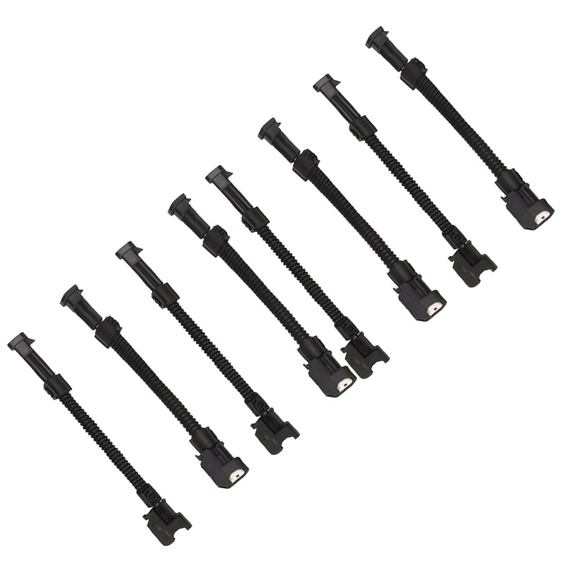 8Pcs Fuel Injector Wiring Adapter for Delphi LQ4 LQ9 4.8