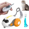 Oiuyamn Interactive Cat Remote Control Toys, Smart Cat Toys with