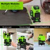 Zokoun Line Laser Level, Floor and Wall Powerful Green 16