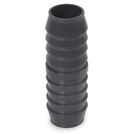 1" x 1" Barbed Insert PVC Reducing Coupling, Sch 40, Gray