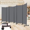 Room Divider Large 1 Panel Privacy Screen,Portable Room Partition on