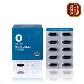 Nonghyup Red Ginseng Hansamin [Nonghyup Red Ginseng Hansamin] rTG Omega 3 & Vitamin E for me 720mg x 60caps / [농협홍삼 한삼인] 나를위한 rTG오메가3&비타민E 720mg x 60caps